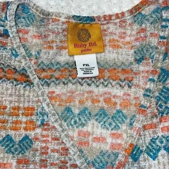 Ruby Rd Women’s Aztec Top A932 - Picture 4 of 5